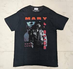 MARY J.BLIGE × BEAMS Tシャツ REAL LOVE メアリー・J. ブライジ ビームス 