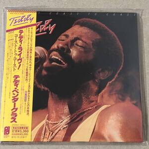 2CD 紙ジャケット テディ・ペンダーグラス ライヴ！ コースト・トゥ・コースト 二枚組 TEDDY PENDERGRASS Live！ Coast To Coast 紙ジャケ