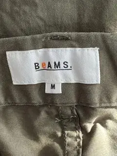 ビームス　BeAMS オリーブ チノパン