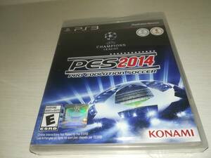 PS3 新品未開封 PRO EVOLUTION SOCCER 2014 PES 2014 UEFA CHAMPIONS LEAGUE 海外版