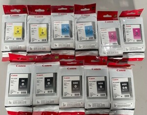 【大阪発】【CANON】純正未使用インク ☆PFI-102☆ 5色(MBK×3、BK×2、C×2、M×2、Y×2)11セット（期限切れ）(5964)