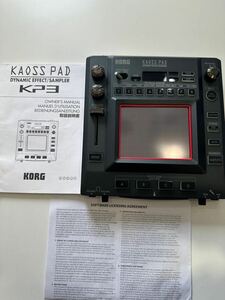  KORG コルグ KAOSS カオスパッド DJ用エフェクター KP3 説明書付き 美品