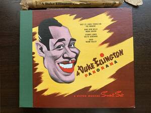 (78rpm Album) (未使用に近い) Duke Ellington RCA VICTOR Record Set P138 Panorama 