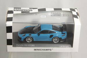 MINICHAMPS 1/43 ポルシェ 911 GT2 RS ( 911 .2 ) blue / silver Wheel 