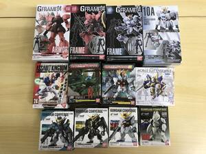 087(22-23)【1円スタート】 機動戦士ガンダム Gフレーム / FW GUNDAM CONVERGE / 機動戦士ガンダム マイクロウォーズ 他 12箱 まとめ