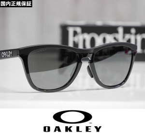 【新品】正規品 OAKLEY FROGSKINS RANGE サングラス プリズムレンズ OO9284A-0855 Matte Black / Prizm Black Iridium アジアンフィット