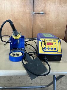 中古 白光 HAKKO ステーションはんだこて FX-838 ⑧