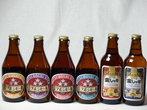 クラフトビール6本セット金しゃちピルスナー330ml金しゃちアルト330mlミツボシヴァイツェン330mlミツボシウィンナスタイルラガー330mlミツ