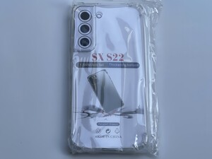 Galaxy S22 SC-51C SCG13 耐衝撃 上質 TPU ソフト 透明 クリア ケース みみ A115