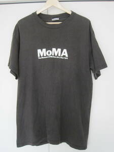 00s “ MoMA ” Museum of Modern Art New York　Tシャツ　スーベニアTシャツ モマ ニューヨーク近代美術館 　M ヘインズの２枚タグ