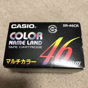 【新品未使用品】カシオネームランド用 テープ マルチカラー 46mm