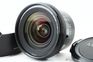 外観極上品◆MINOLTA ミノルタ AF 20mm F2.8 NEW◆超広角単焦点レンズ/a-6997