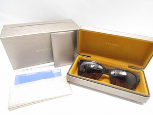 BVLGARI ブルガリ サングラス べっ甲柄 7036-F 504/53 56□18 145 3N 美品 付属品付き