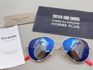 保管品! CUTLER AND GROSS×COMME des GARCONS HOMME PLUS/ローリング ストーンズ ティアドロップ サングラス 【g309y2】