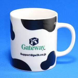 【非売品】Gateway ゲートウェイ マグカップ ノベルティー カウスポット 牛柄 未使用 匿名配送