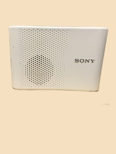 SONY ソニー ポータブルラジオ ラジオ コンパクトラジオ ホワイト 白 ICF-50V