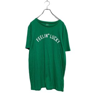 OLD NAVY 半袖 プリントTシャツ M グリーン オールドネイビー クルーネック 古着卸 アメリカ仕入 a605-8654