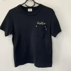 ROLL　ロール　Embroidered Pocket Tシャツ