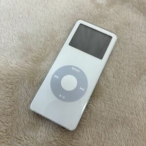 ジャンクiPod nano 第一世代 2GB A1137 apple アップル 0e