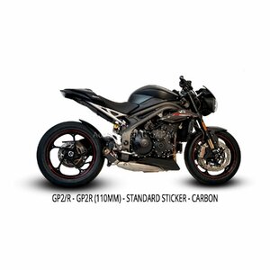 TRIUMPH SPEED TRIPLE 1050 2015～2020 AUSTINRACING スリップオンマフラー オースティンレーシング