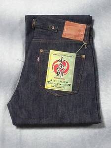 サムライジーンズ　SAMURAI JEANS　限定モデル　S526XX　小次郎　W32　左綾織りデニム　未使用　デッドストック