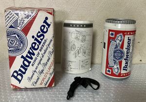 珍品レア　Budweiser フィルムカメラ 箱　説明書　ストラップ付き 未使用品