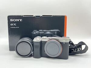 240514445005 SONY ソニー α7C E-mount Lens FE4-5.6/28-60 0.3m/0.99ft-0.45m/1.48ft コンパクト ミラーレス一眼カメラ 稼働品 美品 中古