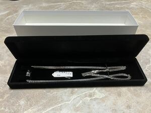 PT850(プラチナ) 喜平ネックレス 12面トリプル 33g 55cm 新品