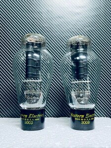 Western Electric Tube 300B / 300B真空管 *2本セット (中古品)