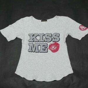 LAZY DAISY KISS ME　レイジーデイジー キッスミー　半袖 Tシャツ　M