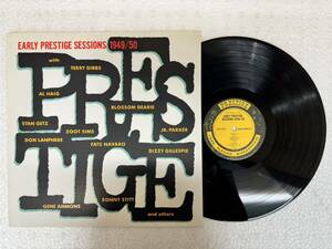 売切〜♪Sonny Stittソニー・スティット／ EARLY PRESTIGE SESSIONS 1949／50／LPレコード／JAZZ 