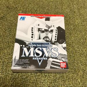 MSVS エムエスバーサス モビルスーツガンダム ワンダースワン ソフト バンダイ 中古品