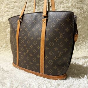 LOUIS VUITTON ルイヴィトン モノグラム バビロン トートバッグ ハンドバッグ レザー 肩掛け ブラウン 台形 自立 レディース カバン M51102