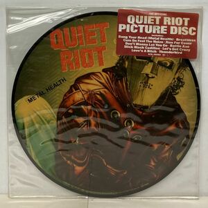 METAL/QUIET RIOT/ METAL HEALTH (LP) US盤 PICTURE DISC, "Cum On Feel The Noize" (g032)