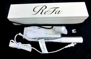 1000円スタート ストレートアイロン Refa リファビューテック RE-AC02A 2023年製 リファ 通電のみ確認済み ヘアアイロン 箱付 WHO LL1010