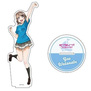 渡辺曜 ラブライブ！サンシャイン!! ビッグアクリルスタンド アイコンTシャツver コンテンツシード アニメキャラクターグッズ アクスタ 曜