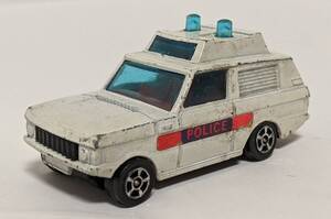 [ジャンク](管47) CORGI JUNIORS RANGE ROBER POLICE (MADE IN GT. BRITAIN、コーギー、レンジローバー)