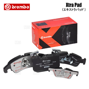 brembo ブレンボ Xtra Pad エクストラパッド (フロント) レガシィB4 BM9 09/5～14/10 (P78-017X