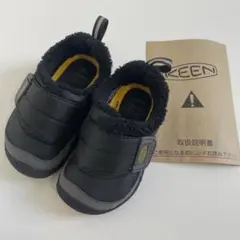 新品　KEEN ベビーシューズ　ボワ素材　12.5㎝　ブラック