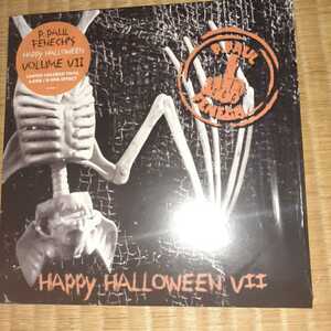 超激レア　p.Paul fenech/happy halloween Ⅶ サイコビリー meteors メテオズ　wrecking crew ハロウィン限定カラー7inch 