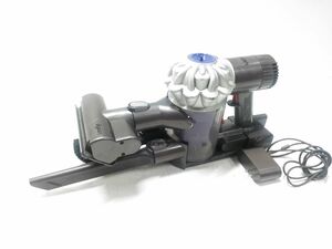 ○ 動作品 Dyson ダイソン Ｖ６ DC62 コードレスクリーナー サイクロン式掃除機 ミニタービン/ブラケット/ツール付き 0830-34A　@80○