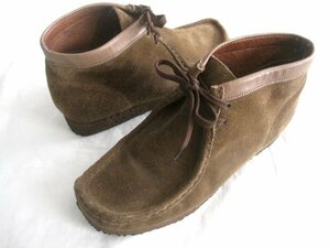 Clarksクラークス アイルランド製 ビンテージ Wallabee ワラビーブーツ Made in Ireland　UK6 1/2(約25cm)