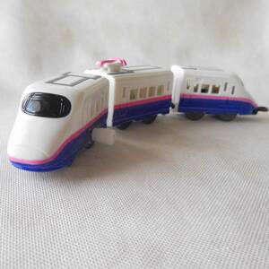 ◆中古◆カプセルプラレール◆E2系◆新幹線◆はやて◆連結器付き◆3両編成◆つなぐ列車の旅編◆