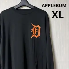 APPLEBUM アップルバム　長袖tシャツ ロンt ブラック　ワンポイント