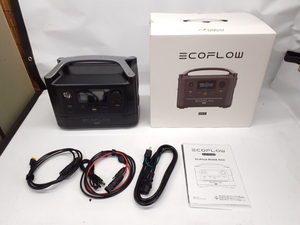 EcoFlow RIVER 600 Max ポータブル電源 576Wh リバーマックス EFRIVER600MAX-JP エコフロー 外箱付き 札幌市 平岸店