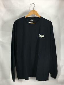 LAMPS/長袖Tシャツ/XL/コットン/BLK