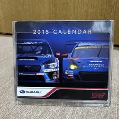 ★激レア★スバル STIモータースポーツ卓上カレンダー 2015