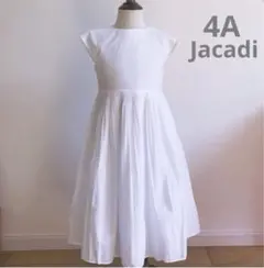 新品　Jacadi  ホワイト　ワンピース　4A