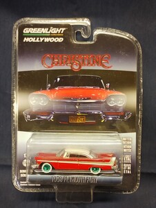 グリーンライト ハリウッド 1/64 58年型 プリムス フューリー クリスティーン劇中車 グリーンマシン GREENLiGHT Hollywood Plymouth Fury