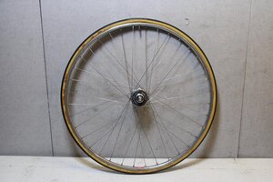 ○ARAYA アラヤ GOLD リム SHIMANO シマノ HB-7600 DURA-ACE ハブ ピスト トラック チューブラー 手組みホイール リアのみ